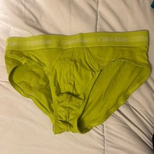 Calvin Klein cotton stretch lowrise hip briefs extra large good condition